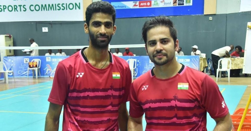 Sumeeth Reddy Manu Attri & Sumeeth Reddy win Lagos International title | FreeJobAlert.Com
